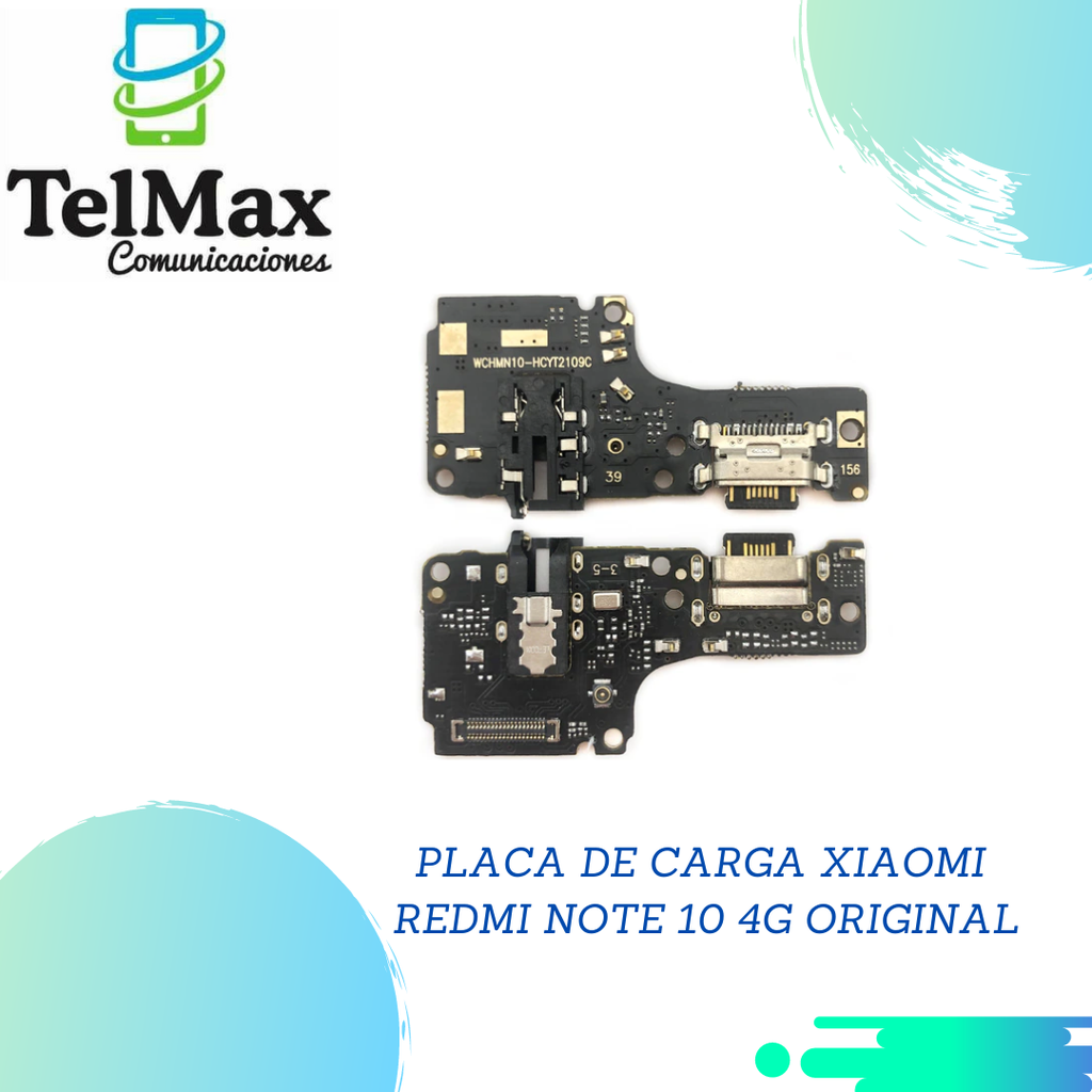 PLACA DE CARGA XIAOMI REDMI NOTE 10 4G ORIGINAL/NOTE 10S Telmax